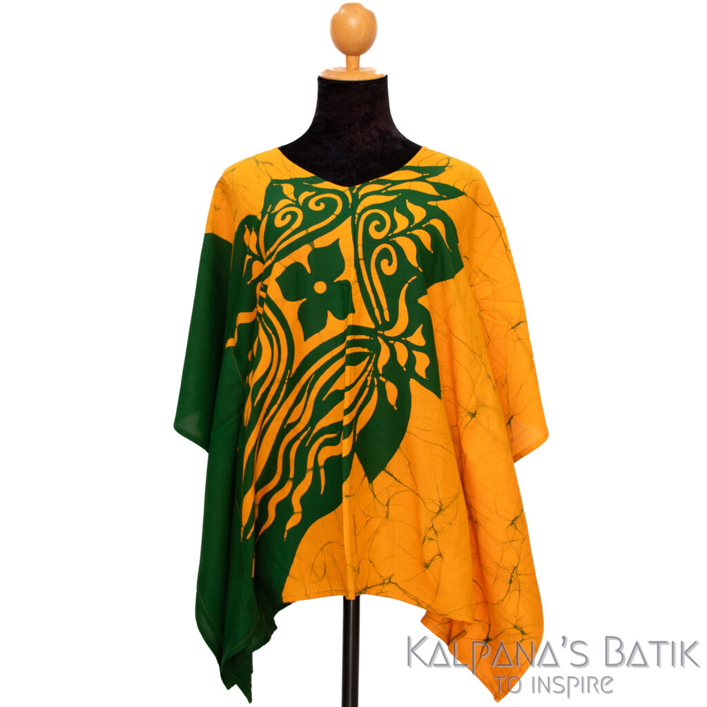 batik poncho blouse bpb 550.1