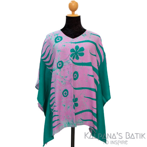 batik poncho blouse bpb 555.1