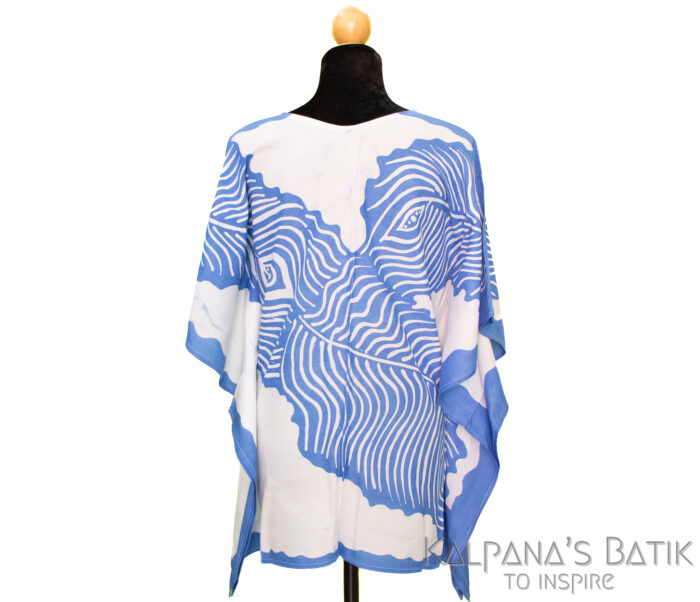 batik poncho blouse bpb 559.2