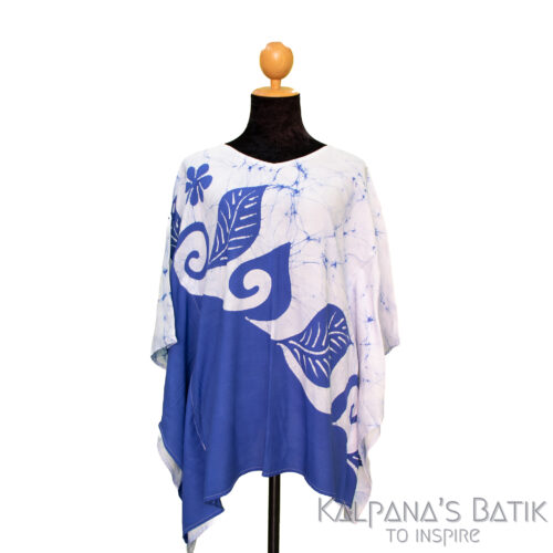 batik poncho blouse bpb 561.1