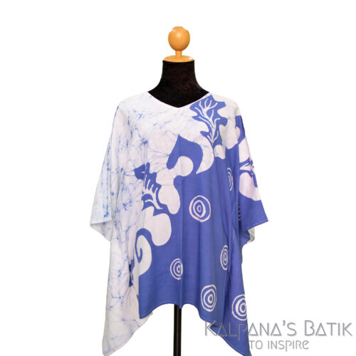 batik poncho blouse bpb 563.1