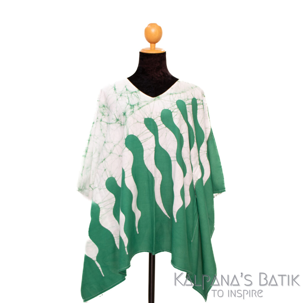 batik poncho blouse bpb 565.1